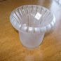 Vintage 5" Frosted Glass Bell Shaped Lamp Shade