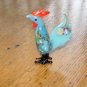 Vintage Miniature Blown Glass Rooster Made in Occupied Japan