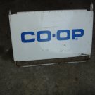 Vintage CO-OP Tire/ Sidewalk Sign