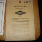 Vintage Briggs & Stratton Model 6B-H Operating Instruction Manual