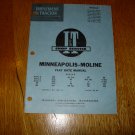 I & T Shop Service Minneapolis Moline Flat Rate Manual MM-12