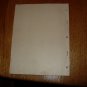 Allis Chalmers Special Attachments for 60 Series All Crop Harvesters Dealer Parts Catalog