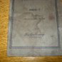 1922 Original Ford Model T Price List of Parts Catalog
