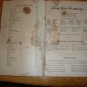 1922 Original Ford Model T Price List of Parts Catalog