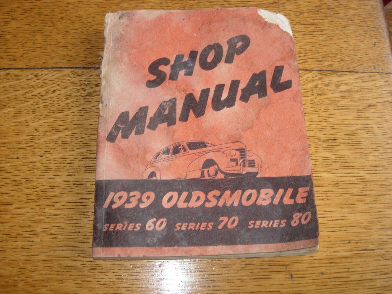 1939  Original Oldsmobile Shop Manual Series 60 - 70 - 80