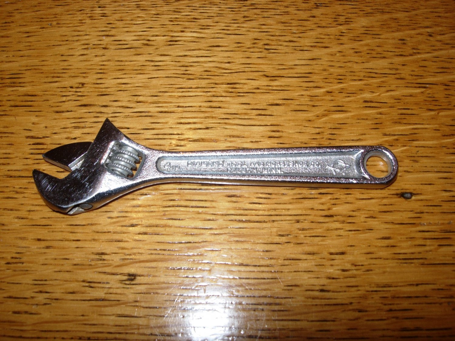 Vintage Diamond Tool & Horseshoe Co. 4" Adjustable Crescent Wrench