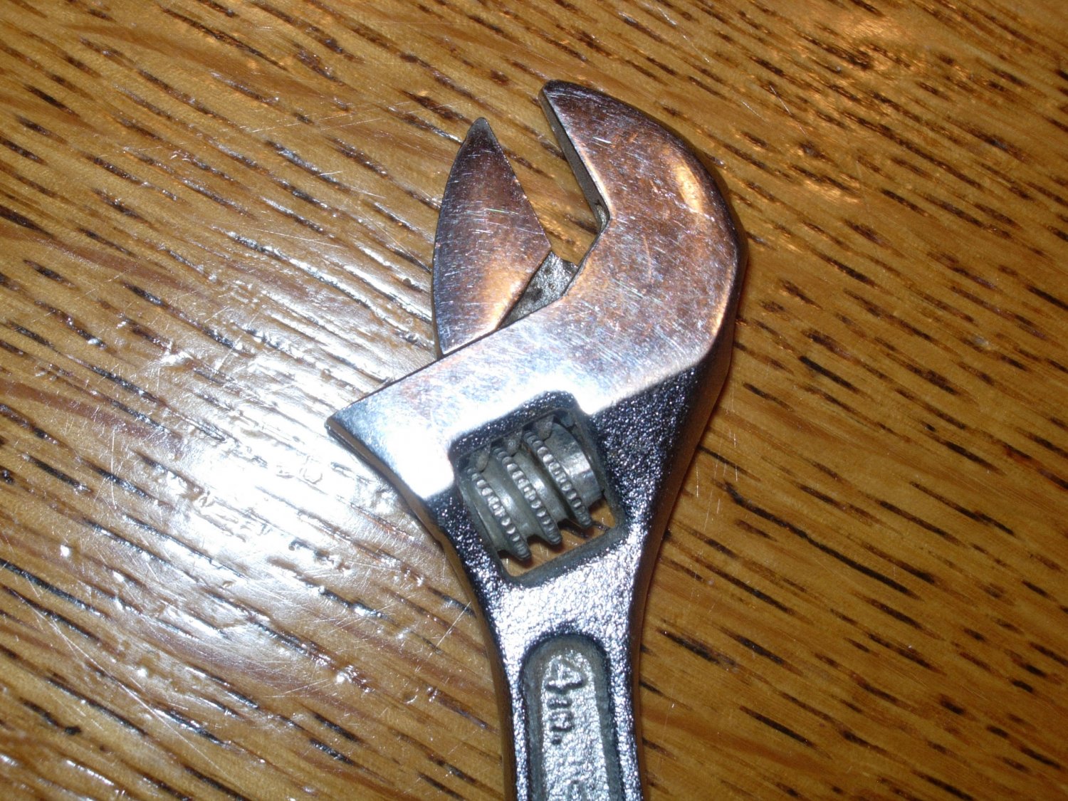 Vintage Diamond Tool & Horseshoe Co. 4" Adjustable Crescent Wrench