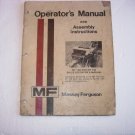 Massey Ferguson MF128 & MF130 Baler Operator's Manual