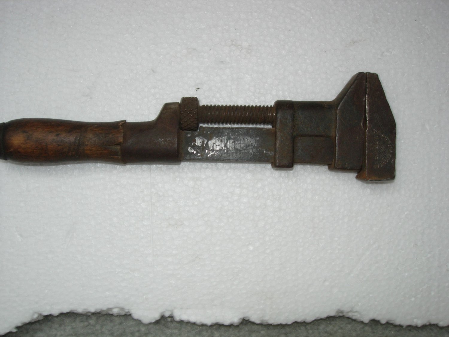 Antique Lamson & Sessions Co Adjustable Monkey Wrench