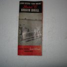 1951 John Deere Model B Grain Drill Brochure