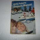 1970 POLARIS SNOWMOBILE OWNERS MANUAL