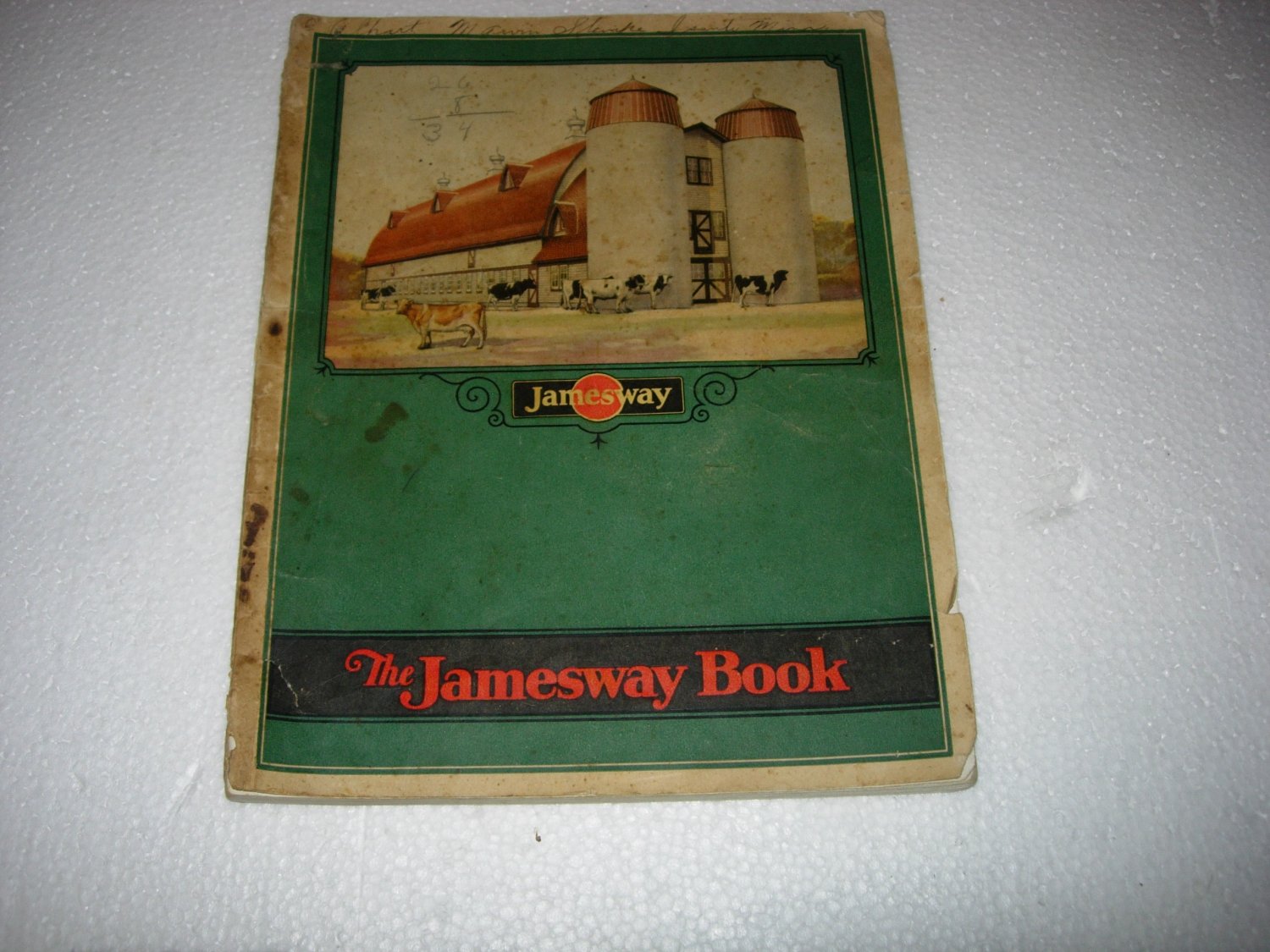 1928 Jamesway Book No. 60 Farm Book