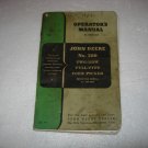 John Deere No 200 Two-Row Pull-Type Corn Picker Owners Manual