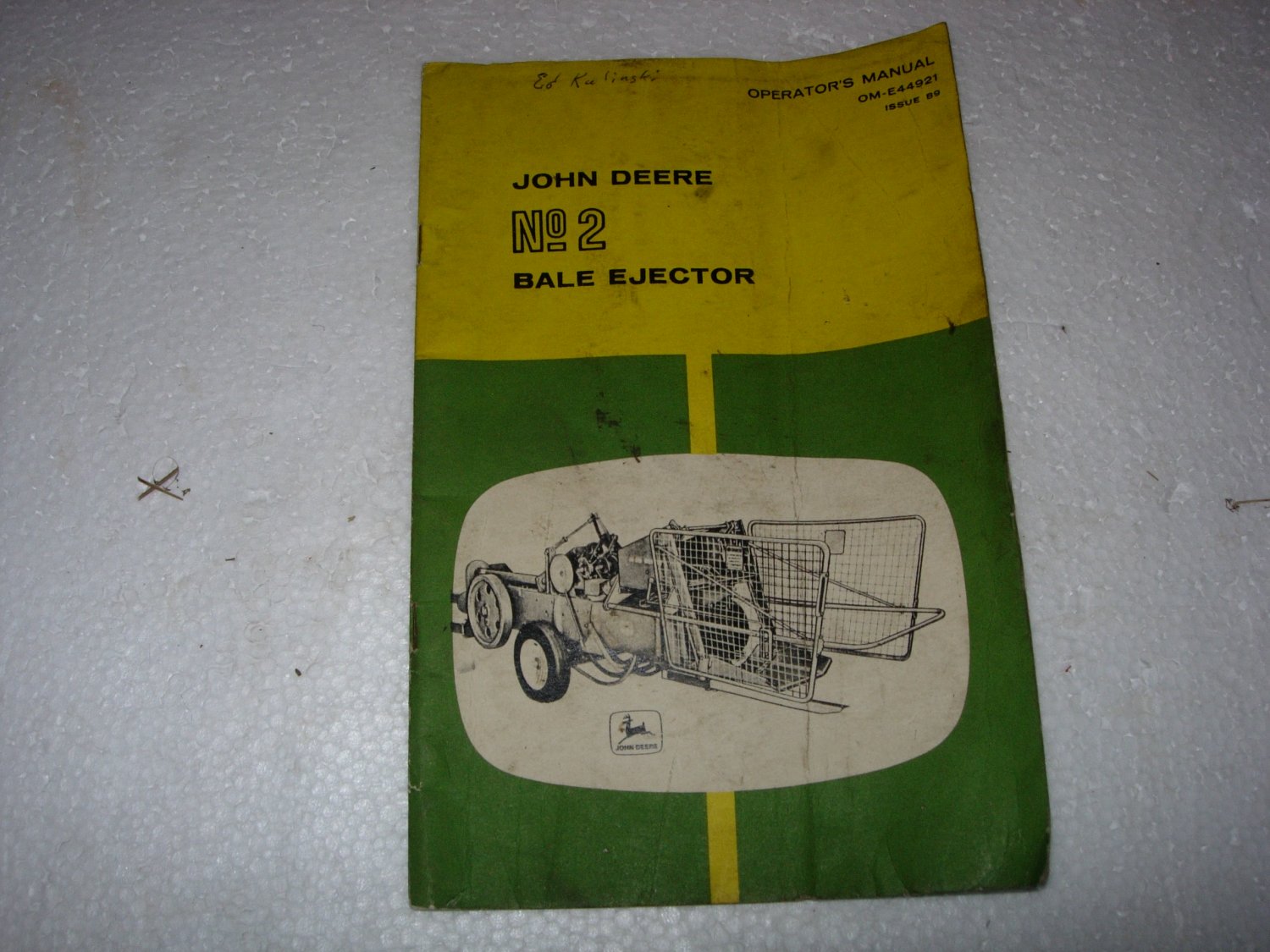 John Deere No 2 Bale Ejector Operator's Manual