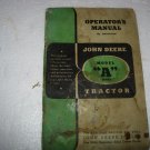 John Deere Model A Tractor Operators Manual