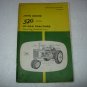 John Deere Model 520 LP-Gas Tractor Operators Manual