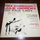 MY FAIR LADY Rex Harrison Julie Andrews 12" Vinyl LP 33RPM 1956 Columbia OL 5090