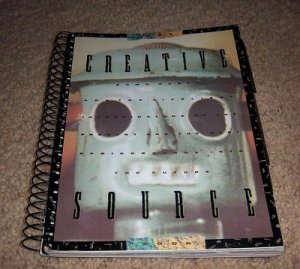 Bay Area Creative Source Book 1990 Spiral Bound Graphics Catalog Stock Art VG+
