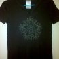 JEDIDIAH Rooted In Love, Owl Bird Cotton Brown T-Shirt Top, Women's Size Large L