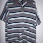 RIP CURL Casual Men's Skate Surf Striped Polo Surfer Shirt, Size XL Extra Large