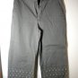 Calvin Klein Jeans Gray Dots Capri Short Pants, Women's Size 8 Pre-owned