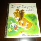 A Little Golden Book: Tawny Scrawny Lion #138 RARE Vintage 1974 4th Printing LGB