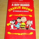 A Boy Named Charlie Brown Full Color Peanuts Special Vintage 1971 Paperback Book