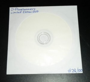 D-PROGRAMMERS Intense Rave VJ Visuals DVD (Signed and Direct from the artist!)