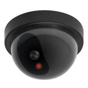 SECO LARM VD-20NN Fake Dummy Dome CCTV Faux Video Security Camera Flashing Light