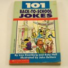 101 Back-To-School Jokes Scholastic Children's Book (1998, Paperback) 0590223798