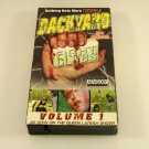 Backyard Fight Clubs Volume 1 (VHS, 2001) Bloody Amateur Wrestling Video Movie