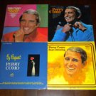 PERRY COMO 4 LP 12" Lot: And I Love You So, By Request, Easy Listening, Dream On