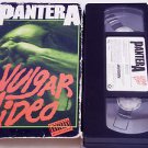 Pantera: Vulgar Video (VHS, 1993) Heavy Metal Music Videos Dimebag Darrell