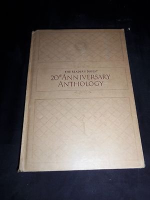 The Reader's Digest 20th Anniversary Anthology, 1st Edition 1941 Rare Hardcover