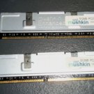 Mushkin 1GB RAM Memory Chip PC2700 DDR-333 Mhz 184-pin DIMM 512MB x2 Heatsink