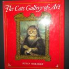 The Cats Gallery of Art by Susan Herbert (1990, Hardcover w/ Dust Jacket)