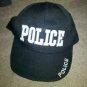 POLICE Style Hat Black Embroidered Adjustable Fun Novelty Baseball Ball Cap NEW!