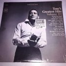 Tony's Great Hits Volume III Columbia 12" Vinyl Record LP C 2373 VG+/NM