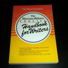 The Merriam-Webster Concise Handbook for Writers by Merriam-Webster, 1st Edition