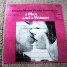 A Man And A Woman - Original Motion Picture Soundtrack Vintage 12" Vinyl LP