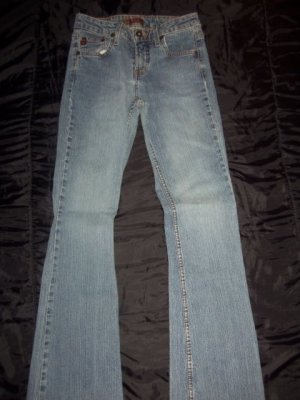 LEI Blue Jeans Boot Cut Denim Pants, Women's Juniors Size 3, STYLE 89083 L.E.I.