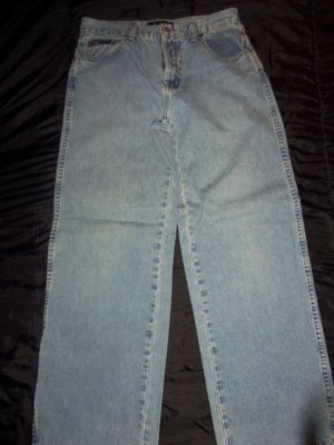 LEI Blue Jeans Denim Pants, Bluejeans Women's Regular Size 7, 29" Inseam L.E.I.