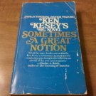 Sometimes a Great Notion Ken Kesey (1988 Paperback) Psychedelic Merry Pranksters