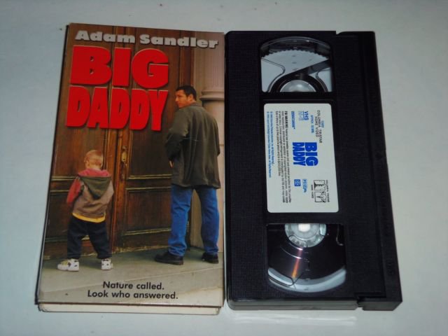 Big Daddy (VHS Video Tape Cassette, 1999) Classic Adam Sandler Comedy ...