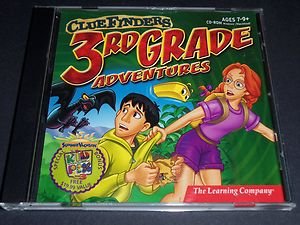 The ClueFinders: 3rd Grade Adventures - Mystery of Mathra (PC) Children's Game