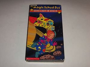 The Magic School Bus: Gets Lost in Space (VHS Cassette, 1995) Children's Cartoon