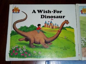 A Wish-For a Dinosaur, Jane Belk Moncure (1988, Hardcover) Magic Castle Readers