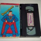 SUPERMAN (VHS Video Tape, 1980) Vintage Children's Classical Cartoons 4 Episodes