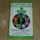 Edgar Cayce On Healing, Mary Ellen Carter 1972 Vintage Paperback, First Printing