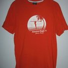 American Eagle Outfitters, Classic Shapes 77 Retro Surfer Orange T-Shirt, Size M